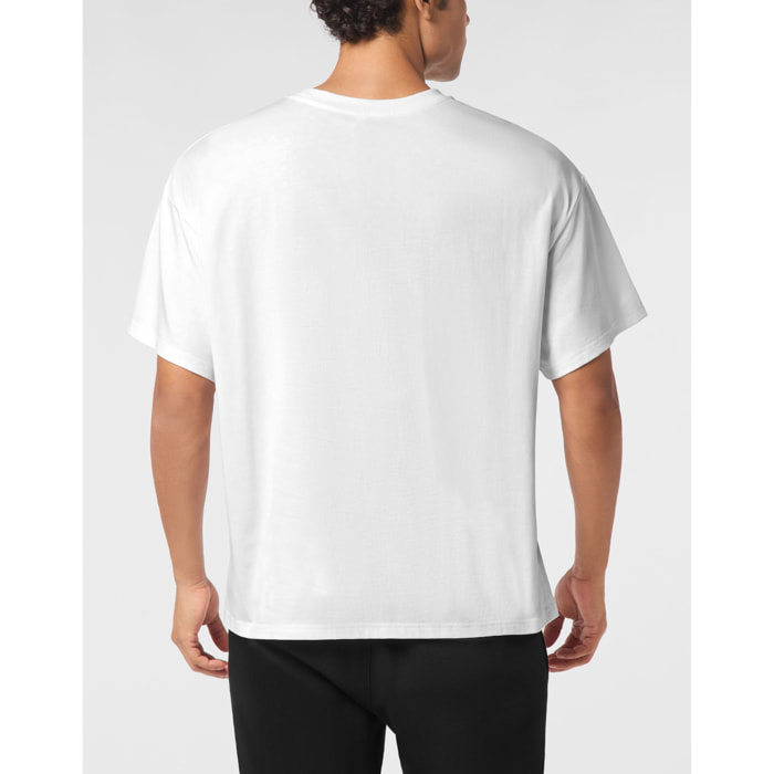 PLEIN SPORT Camiseta Cuello Redondo Ss LOGO