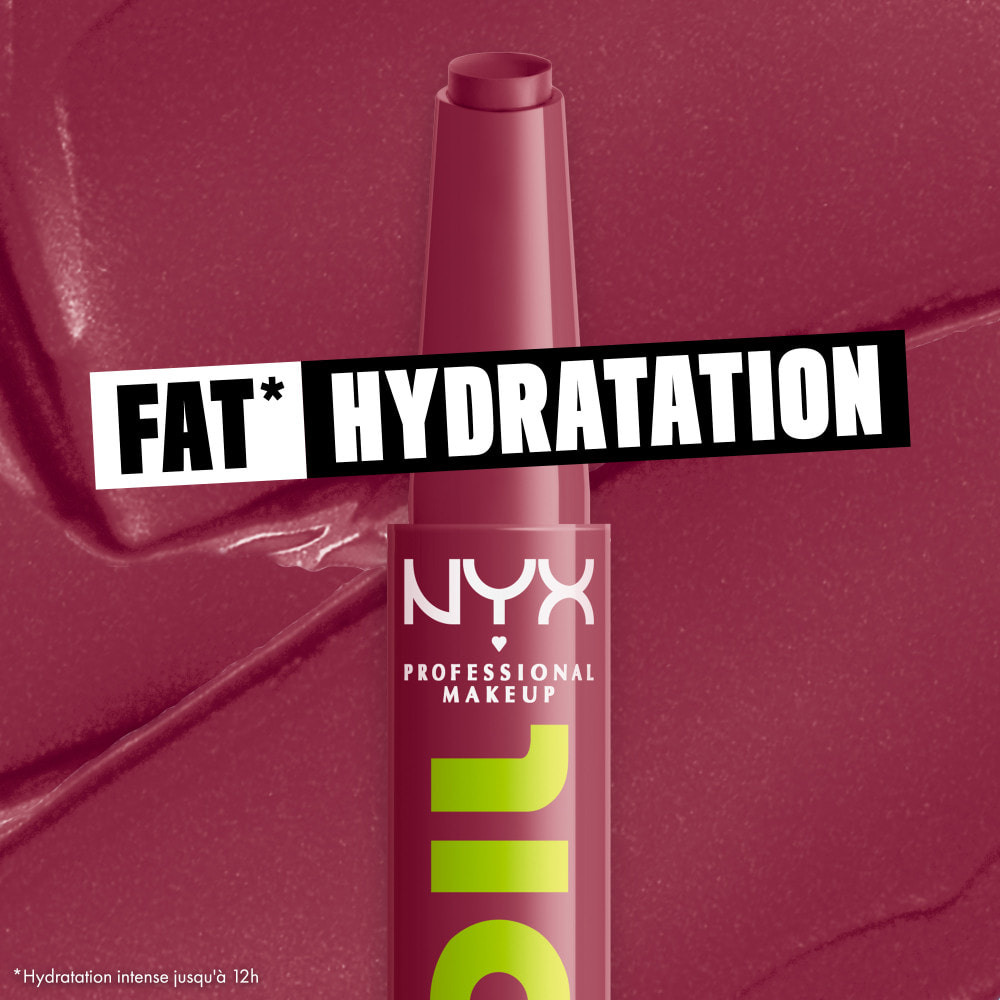 NYX Professional Makeup FAT OIL SLICK CLICK Baume à lèvres IN THE DRAFTS