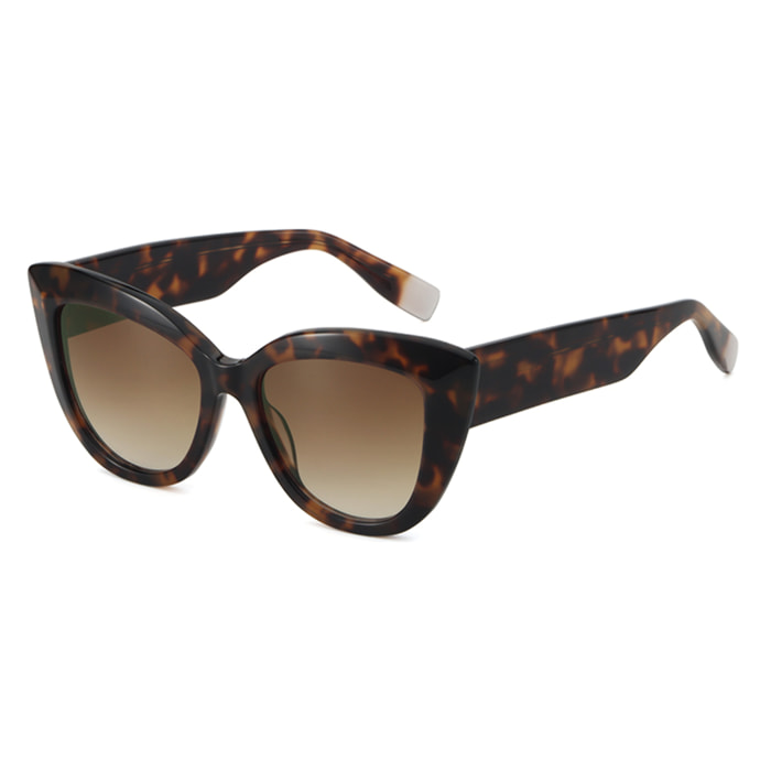 Occhiali da sole OCEAN NEW ERA 4 - montatura marrone tartarugata con lenti G15 marrone sfumate