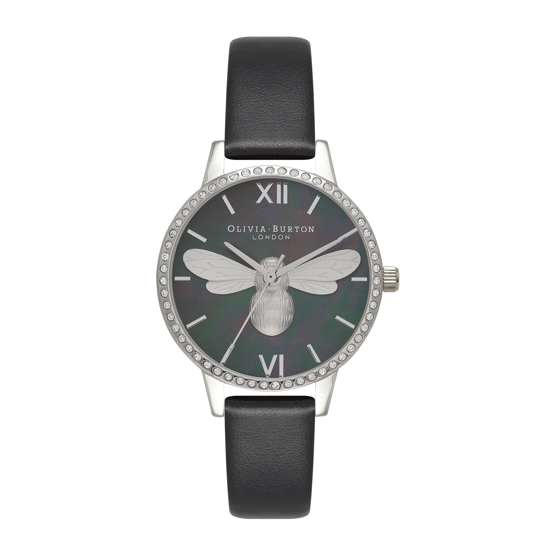 Reloj Olivia Burton OB16BB13 Mujer Analogico Cuarzo con Correa de Piel sintetica