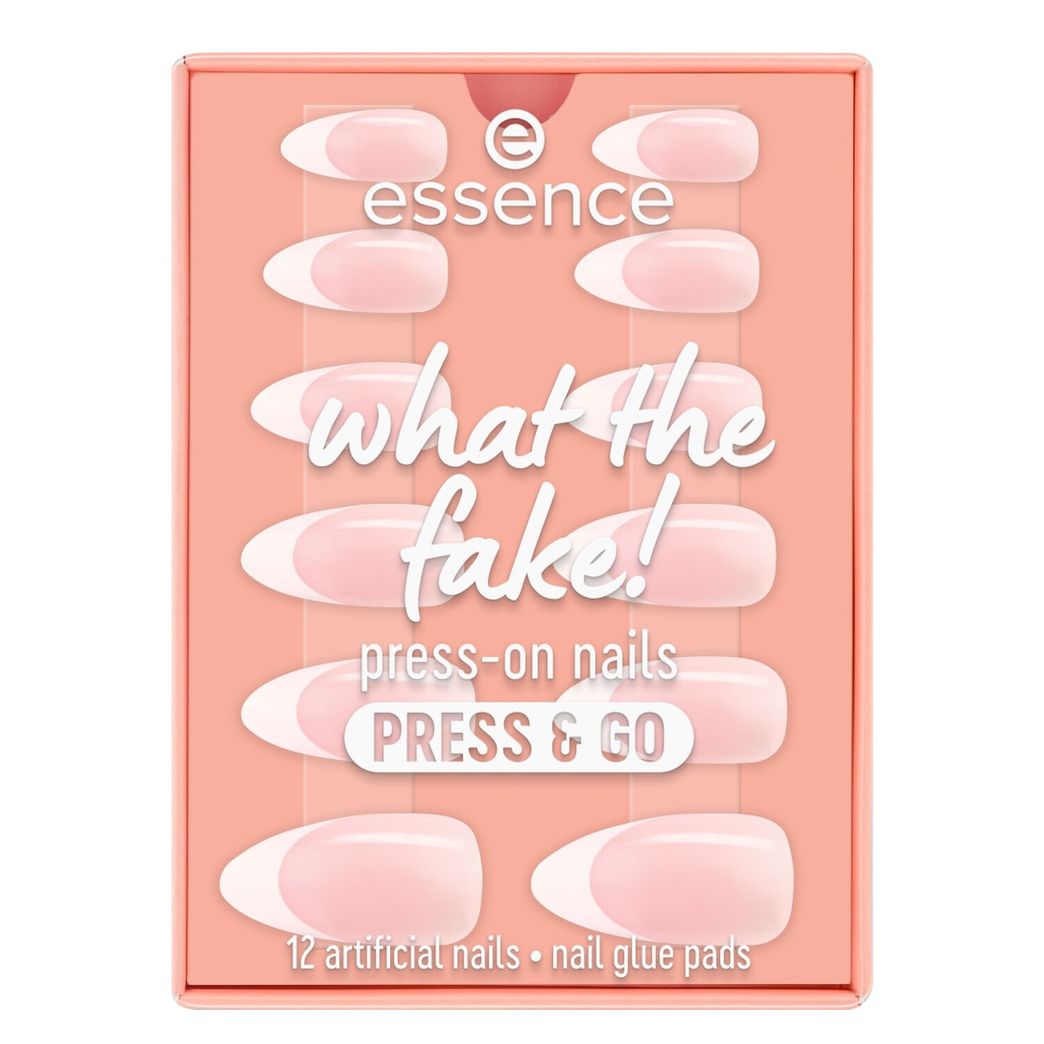 What The Fake! Press & Go - Kit Faux-Ongles French Classique x12