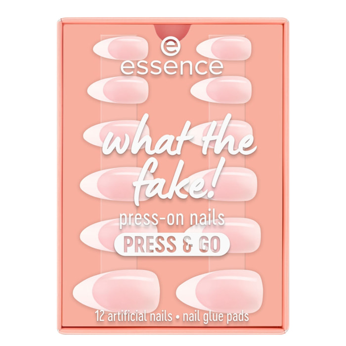 What The Fake! Press & Go - Kit Faux-Ongles French Classique x12