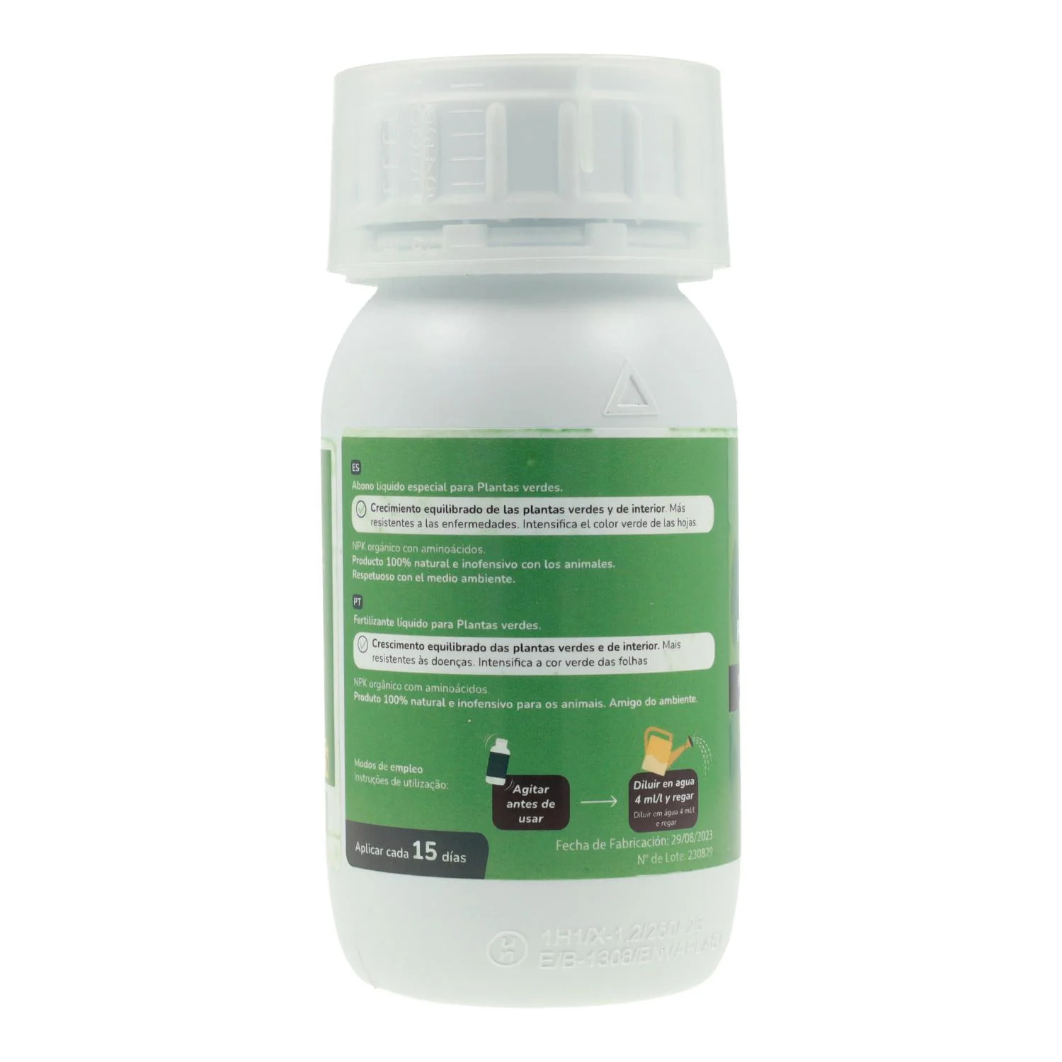 Abono Líquido Plantas Verdes Planeta Huerto 250 ml