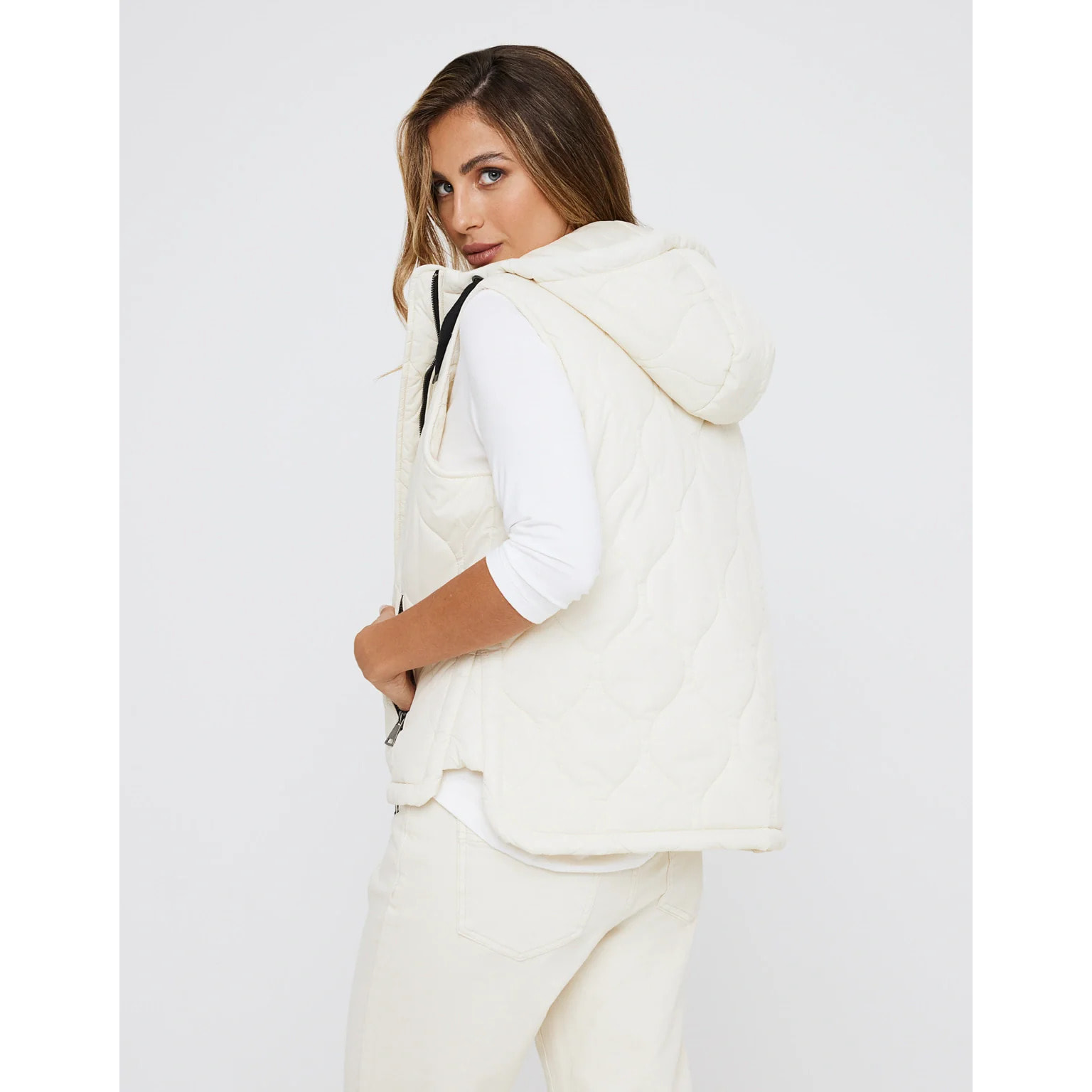 Chaleco Blanco Acolchado - Janter