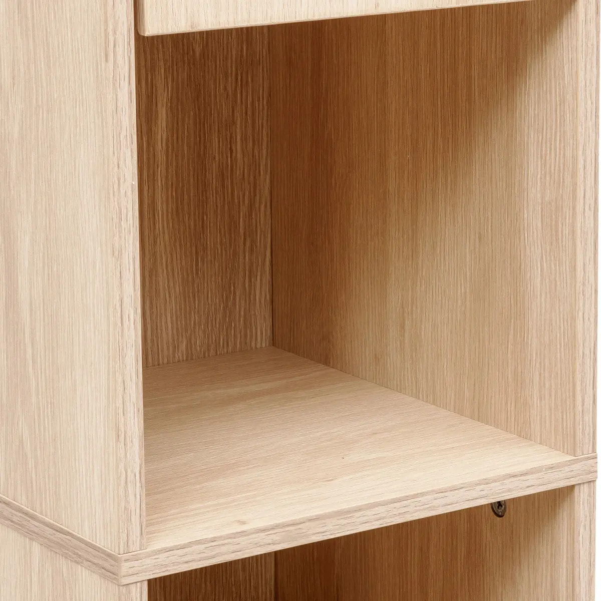 Colonne 2 portes Abana bois clair