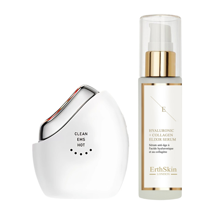 Set Facial Regenerador (LED Youth Glow EMS Sculptor + Suero HA)