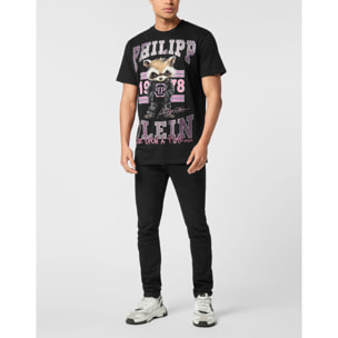 PHILIPP PLEIN T-Shirt Round Neck Ss COLLEGE