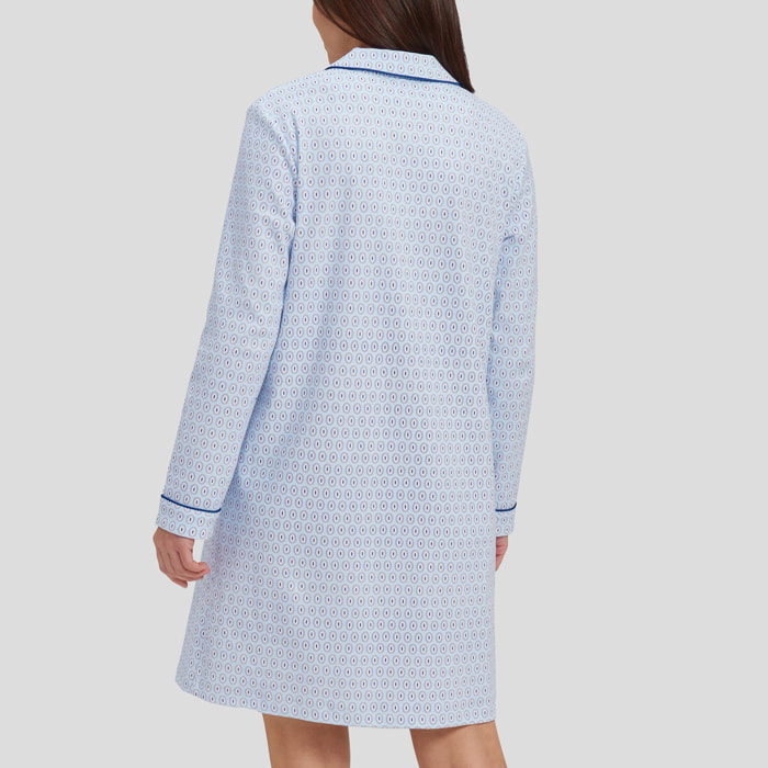 Camisón largo Celeste