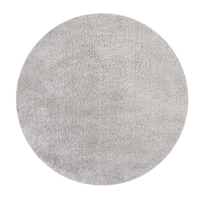 Tapis rond SHAGGY Gris