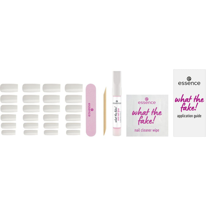 What The Fake! - Kit Faux-ongles + Accessoires 28 Pièces