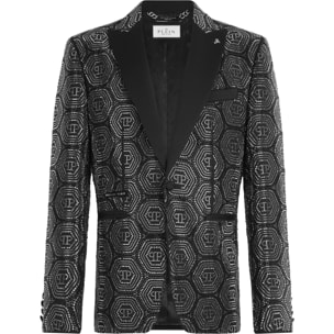 PHILIPP PLEIN Lord Fit Blazer Bling Monogram