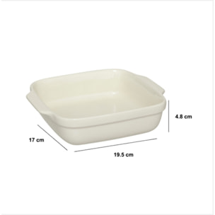 Plat à four en céramique 16x16cm