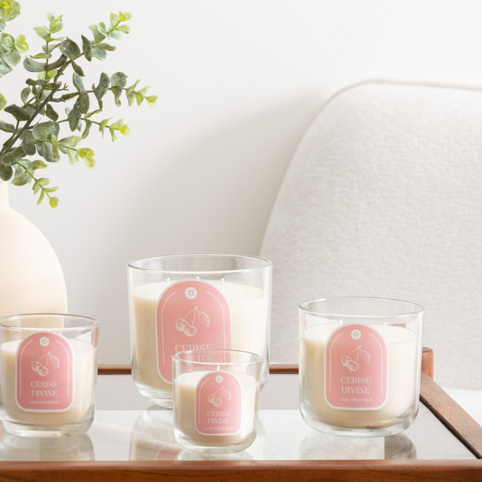Bougie parfumée " Floa" cerise 115g