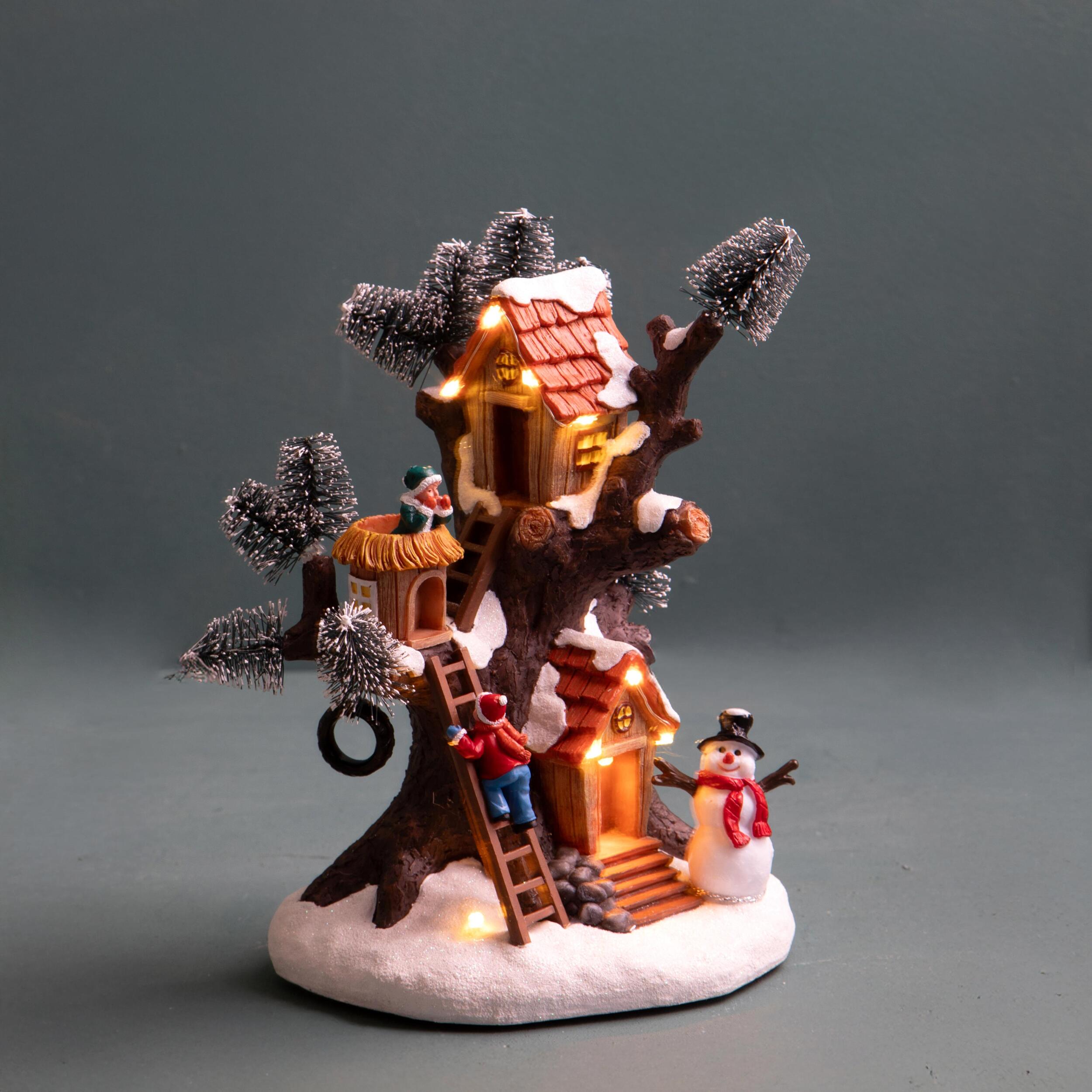 Casa su albero - Pezzi 1 - 16xH22x15cm - Bianchi Dino SpA