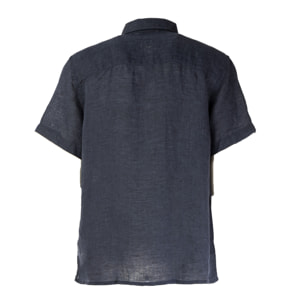 GAS camicia uomo navy blue
