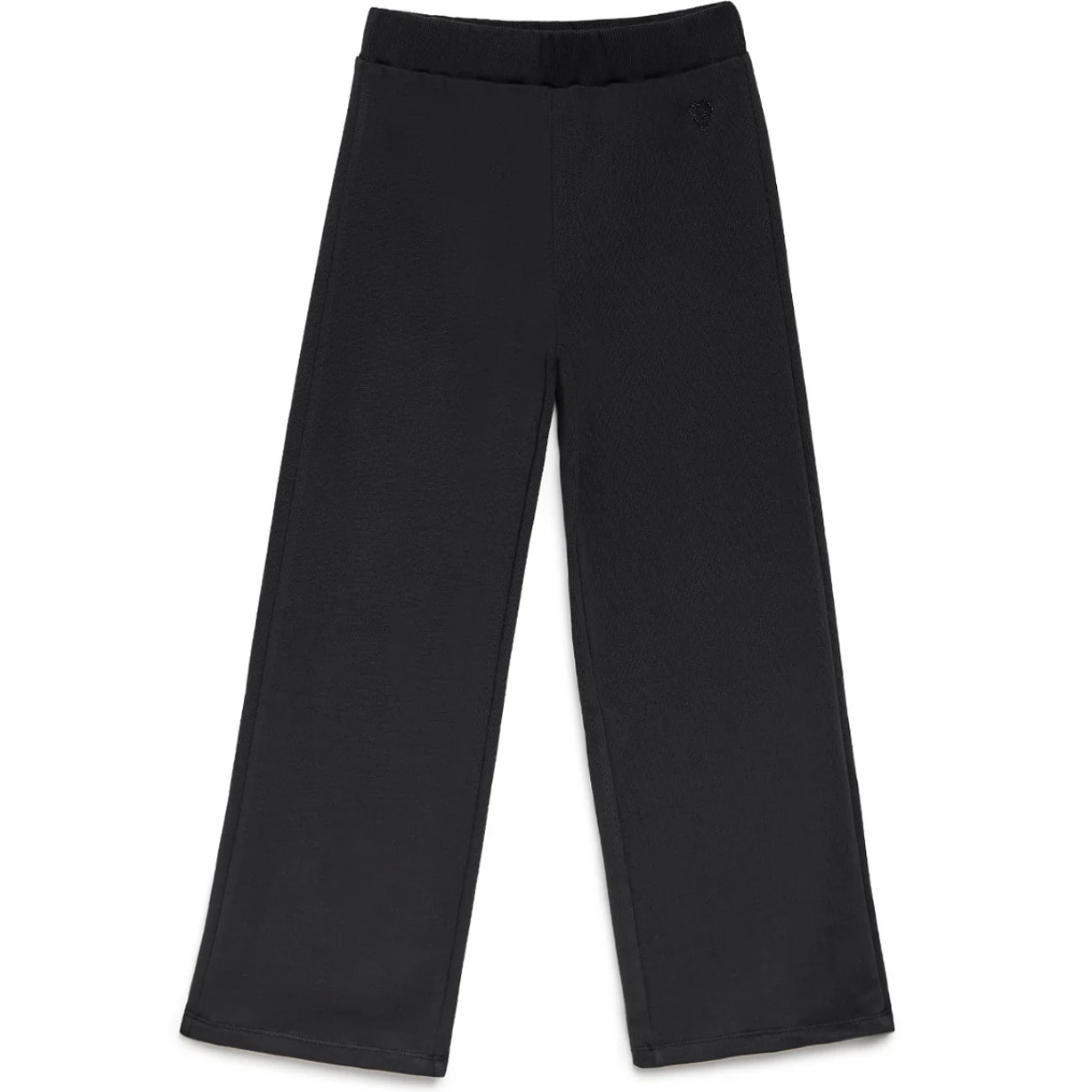 Pantalón Jogger de Felpa Negro Conguitos