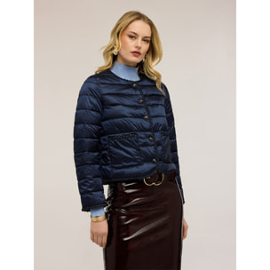 Motivi - Piumino lightweight con passamaneria - Blu