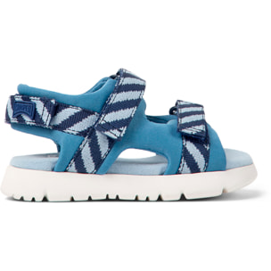 Sandalias - CAMPER Oruga - Azul - Textil técnico (poliéster reciclado)