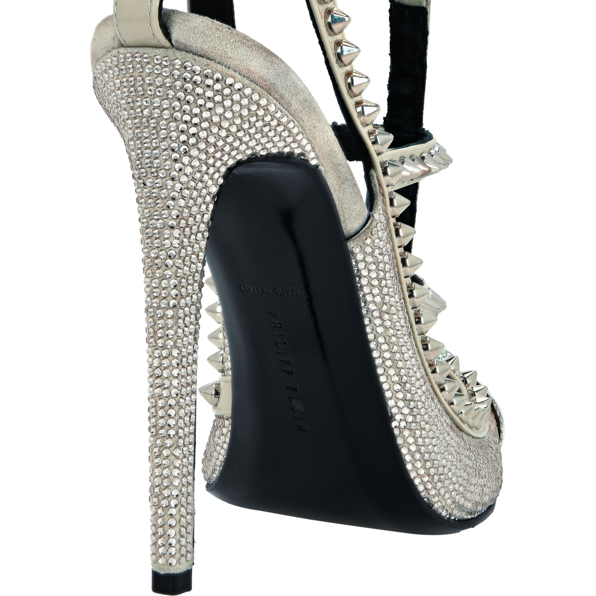 PHILIPP PLEIN Sandalias Tacones Altos SKULL