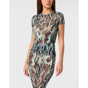 PHILIPP PLEIN T-Shirt Slim Fit FLAME