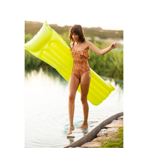 Costume mare donna intero orange flower Noidinotte