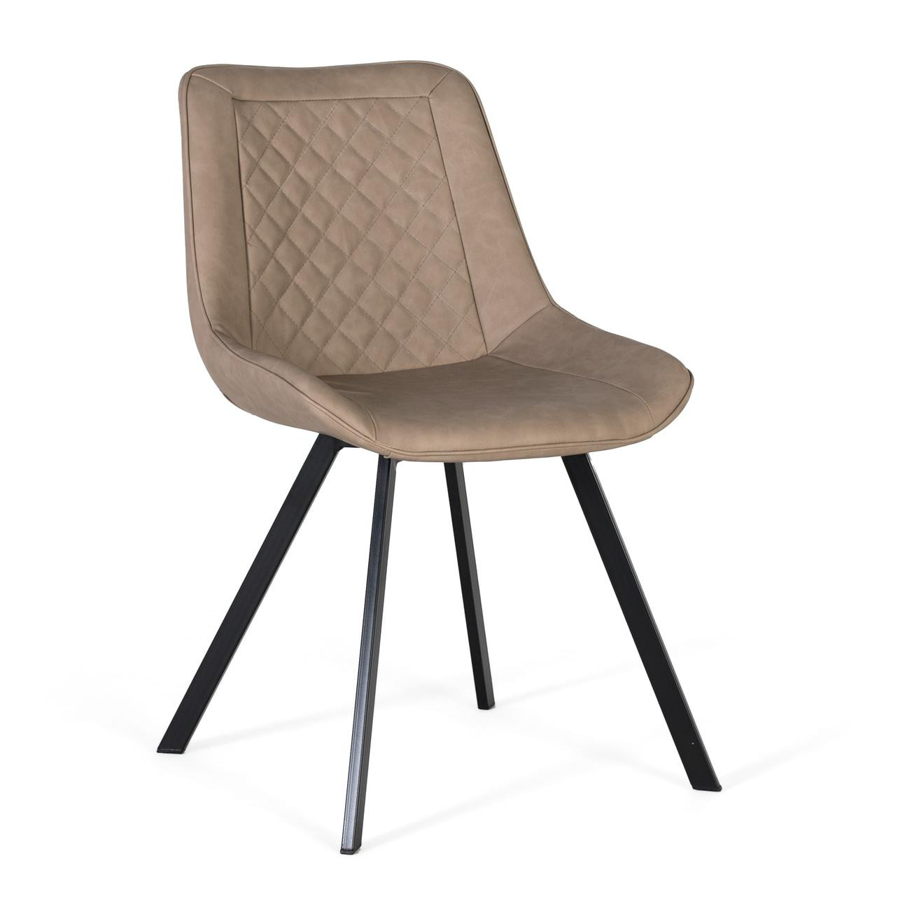 Silla de Tapizado Pu 52 Cm Estilo Contemporáneo