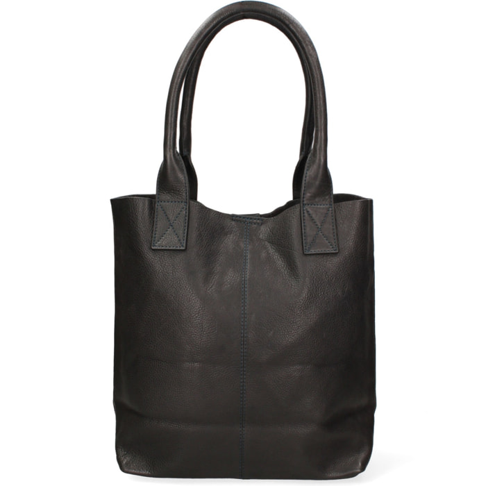 Borsa a mano da donna - Modello Brunella - 100% pelle - 37.0 x 32.0 x 18.0 cm