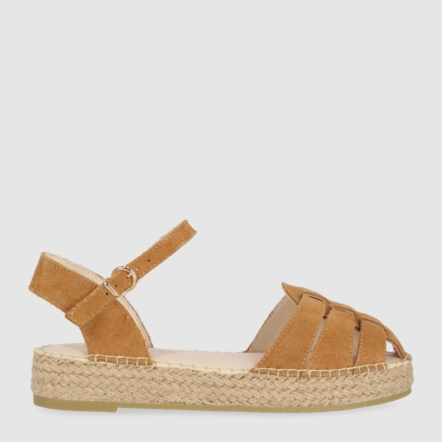 Sandalias de Serraje - Cuero - Tacón: 5 cm