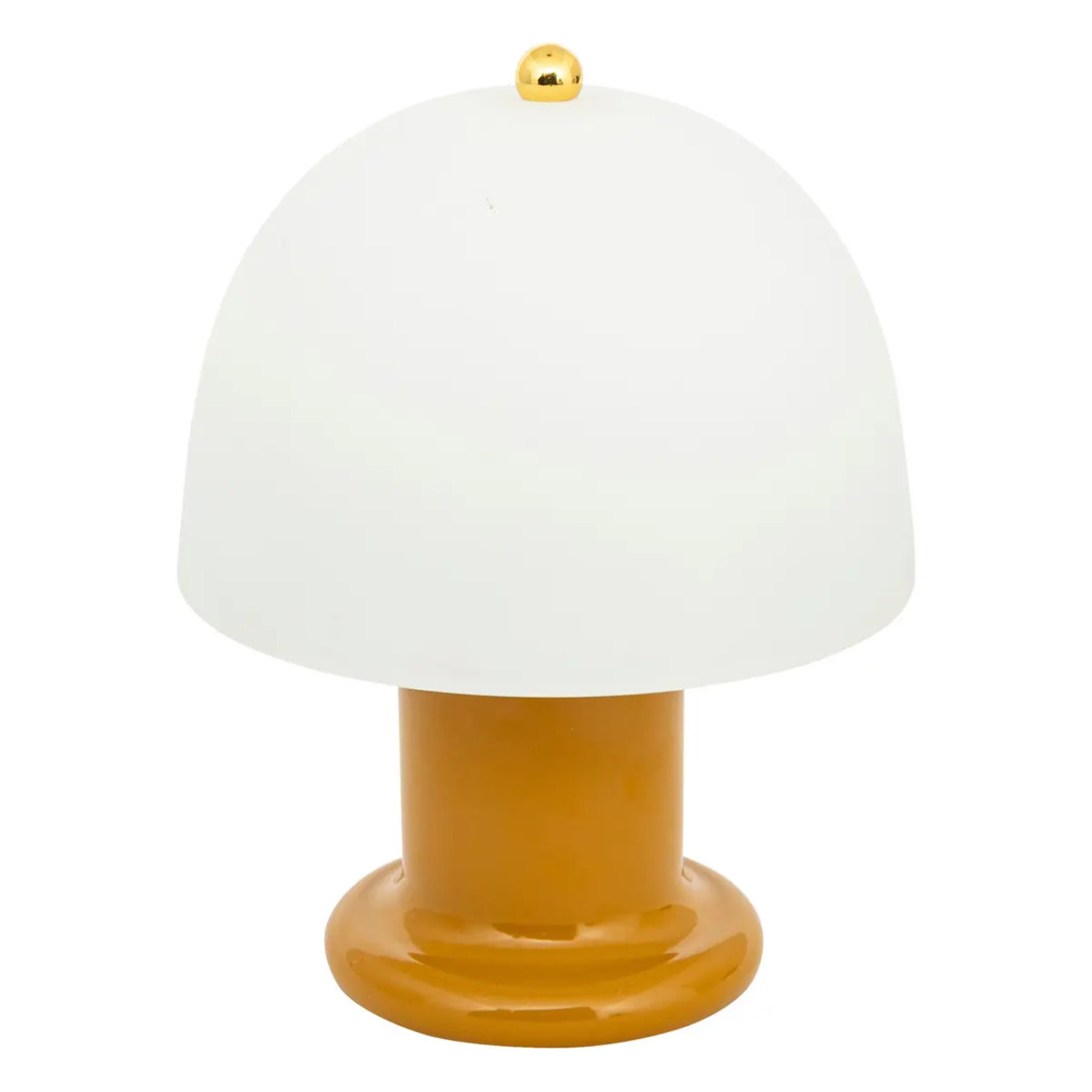 Lampe à poser LED Rick jaune H21cm