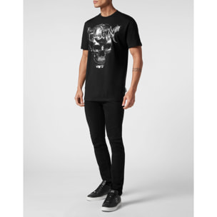 PHILIPP PLEIN T-Shirt Round Neck CHROME