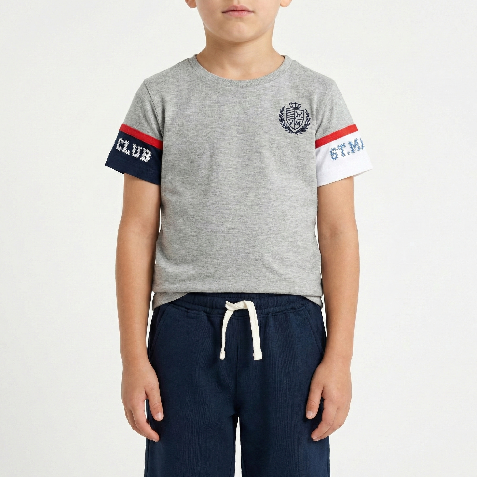 Set t-shirt e bermuda jersey