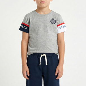Set t-shirt e bermuda jersey