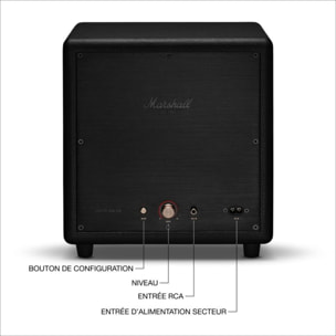 Caisson de basse MARSHALL HESTON SUB 200 Noir