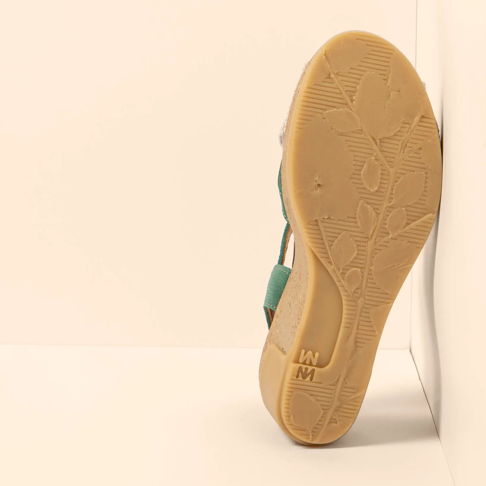Sandalias N5038 PLEASANT-LINO JADE / LEAVES color Jade