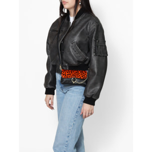 Pochette da donna In Vera pelle Made in Italy 18x10x5 cm