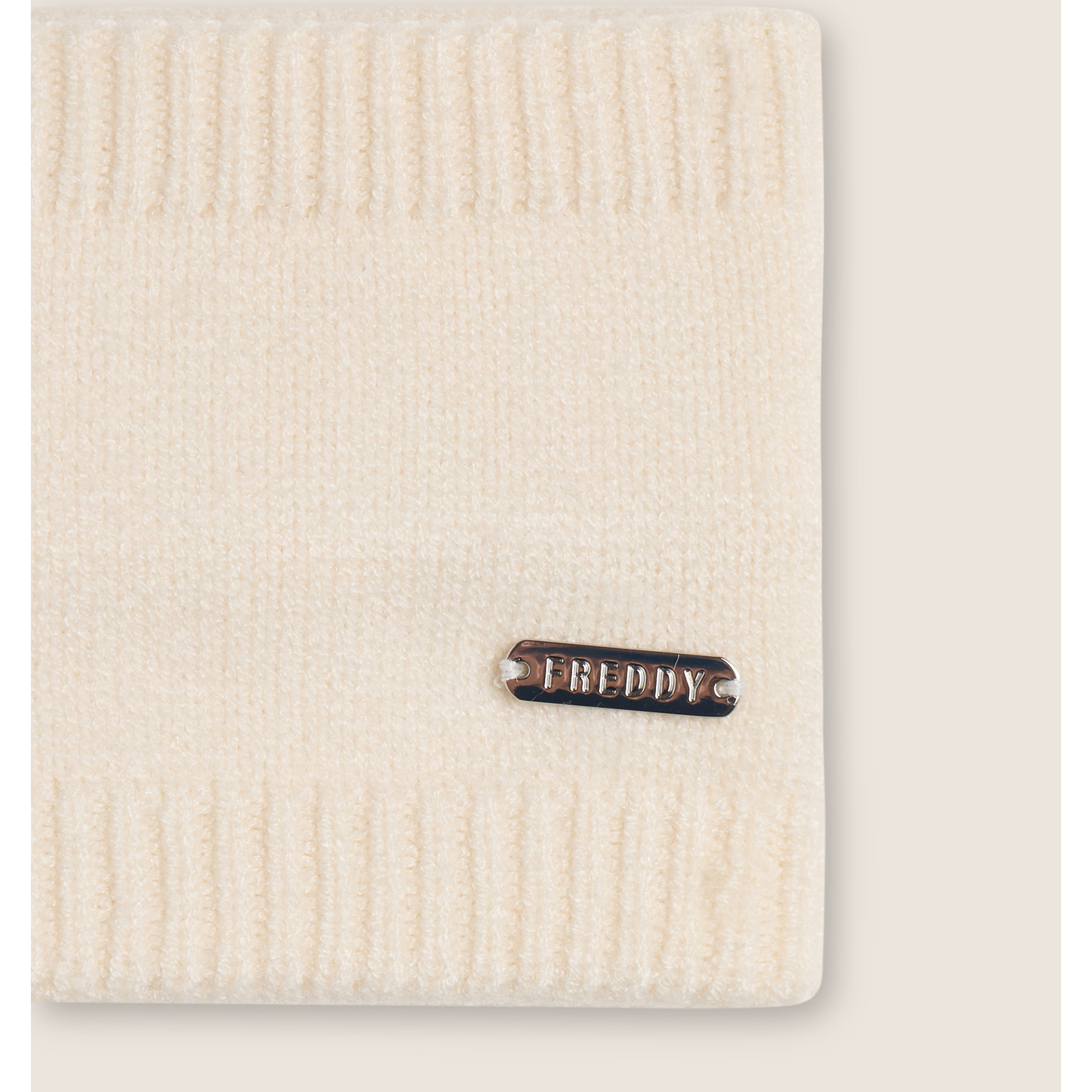 Fascia per capelli invernale a coste