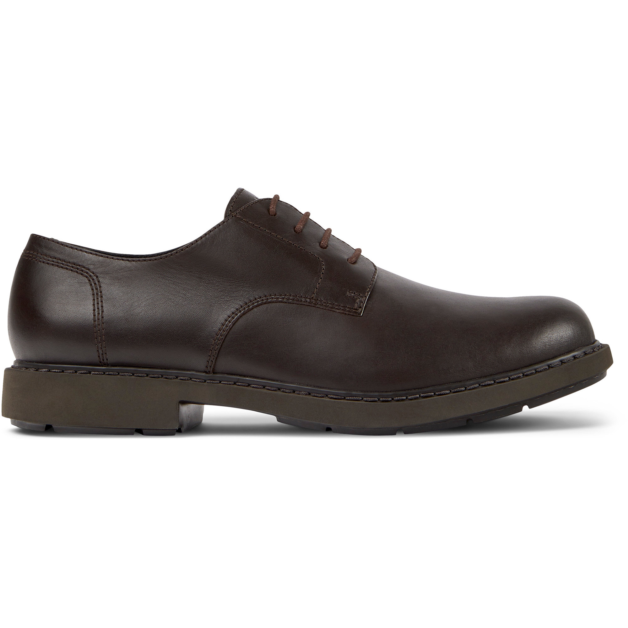 Scarpe stringate - CAMPER Neuman - Marrone - Pelle liscia
