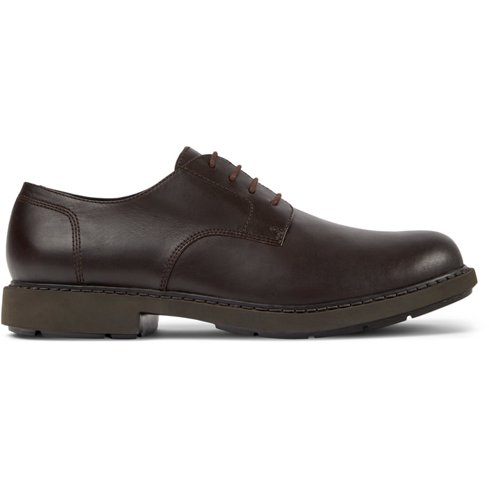 Scarpe stringate - CAMPER Neuman - Marrone - Pelle liscia