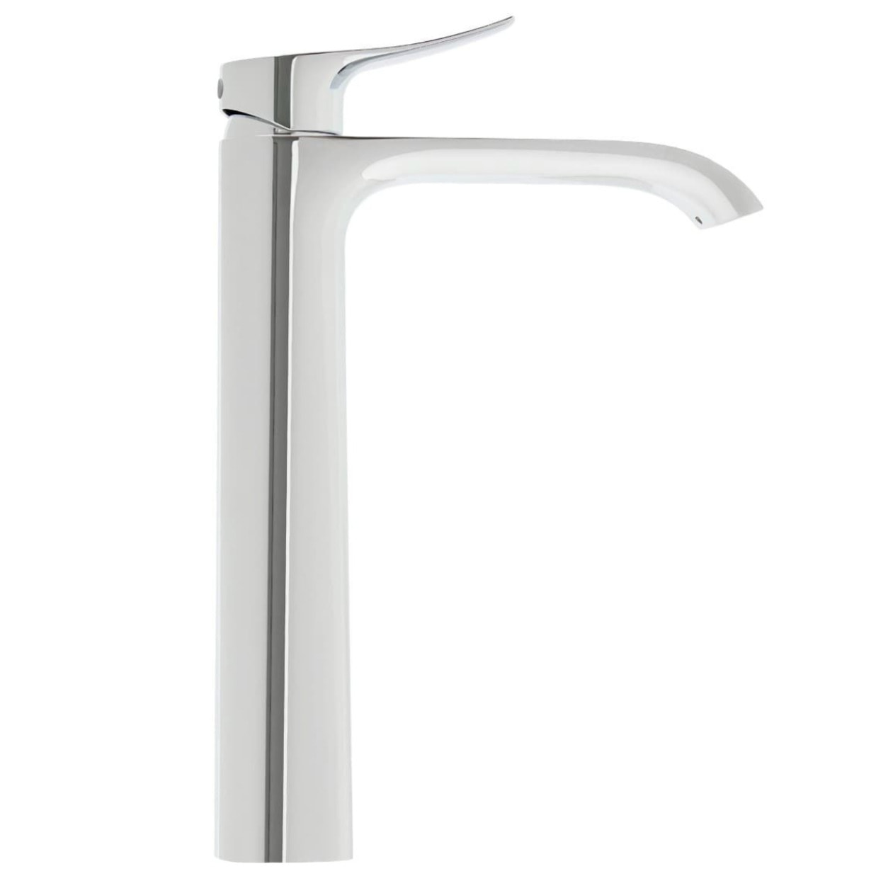 Infinitio mitigeur de lavabo haut sans vidage, chrome SATBSINF285 avec une garantie de 5 ans