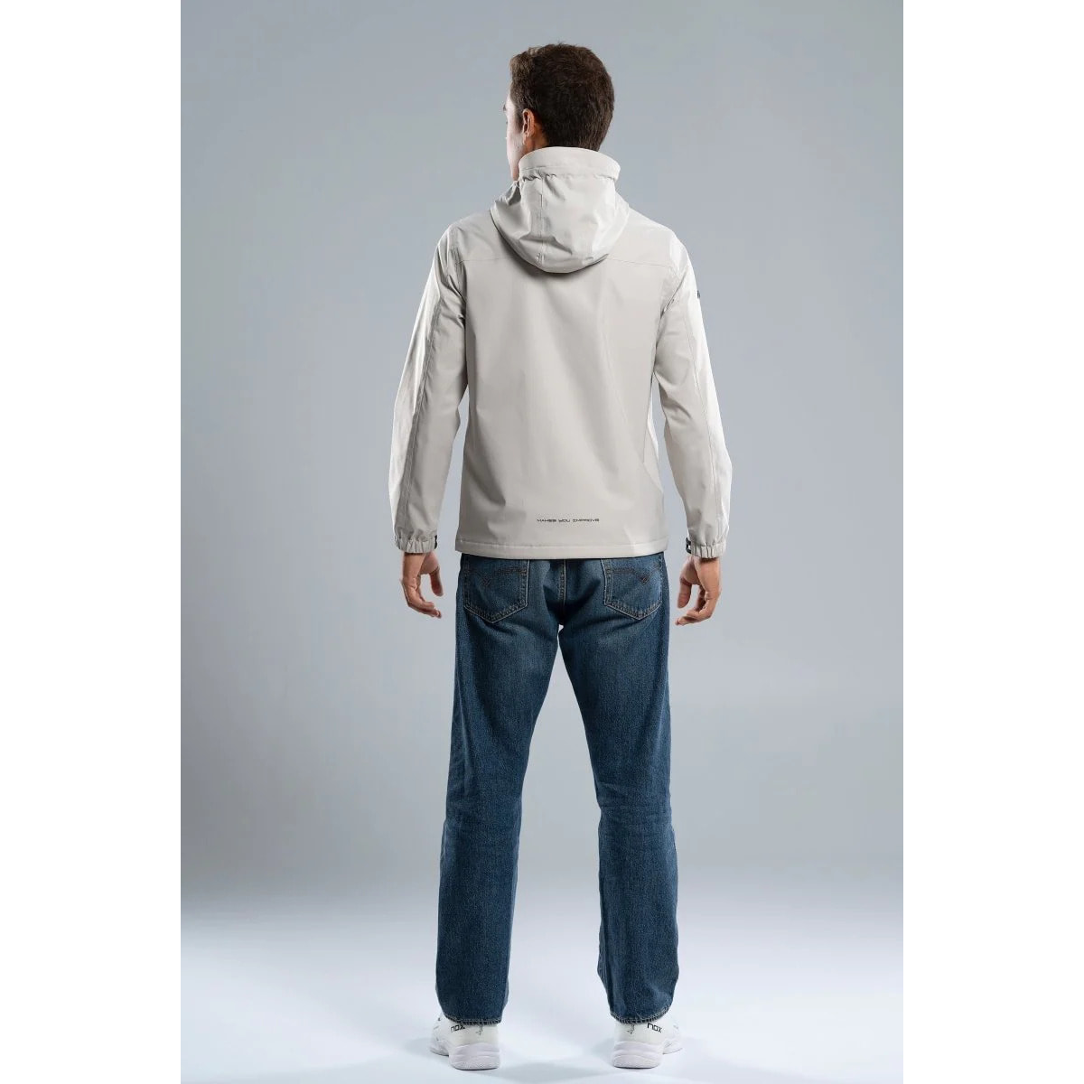 Softshell hombre TEAM gris claro