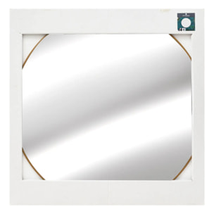 Miroir "Alice" métal doré D76cm
