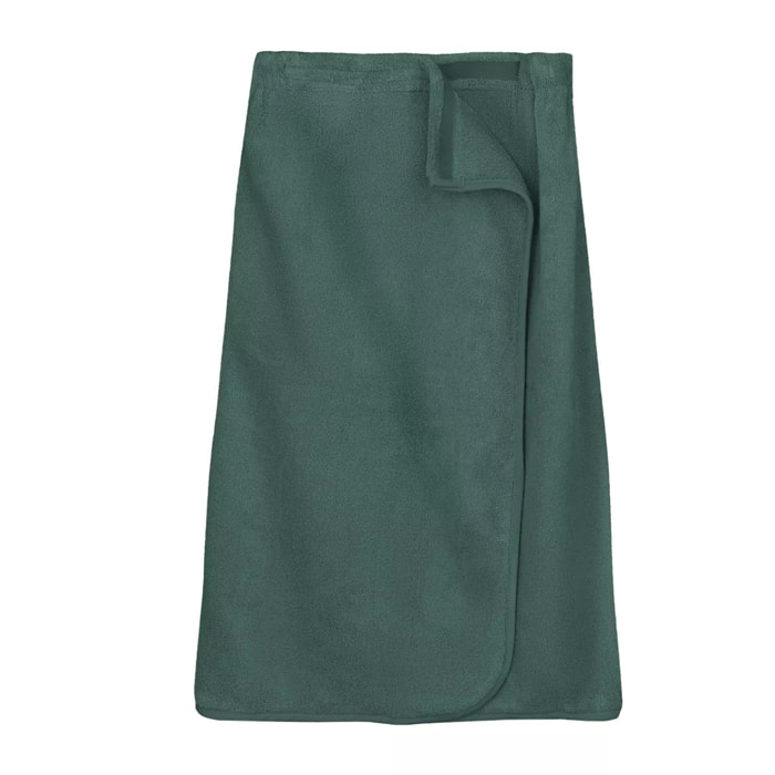 Pareo pur coton 420 g/m² uni anthracite Elea crepuscule
