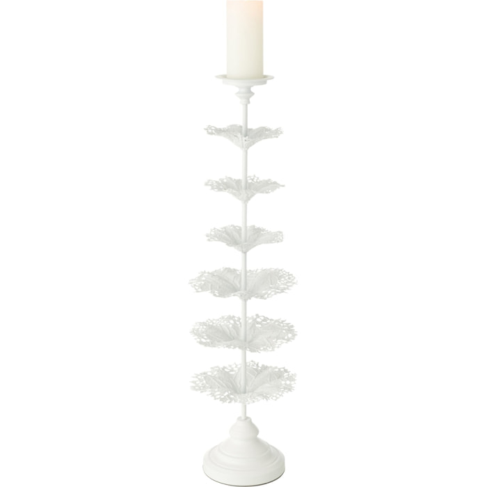 J-Line chandelier Arbre - métal - blanc - large