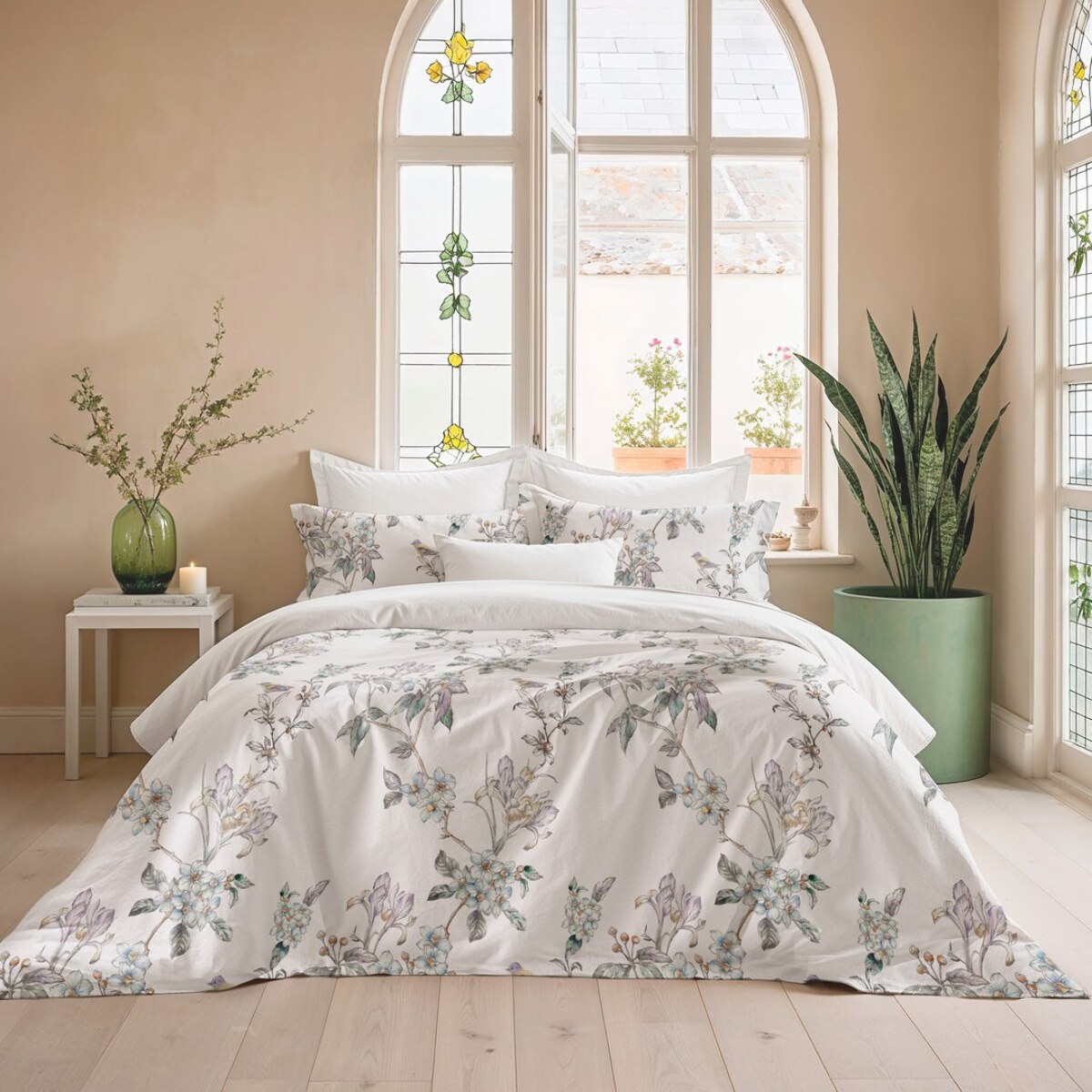 Housse de couette seiren blanc