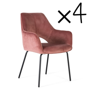 Set de 2 sillas 89x60x65cm