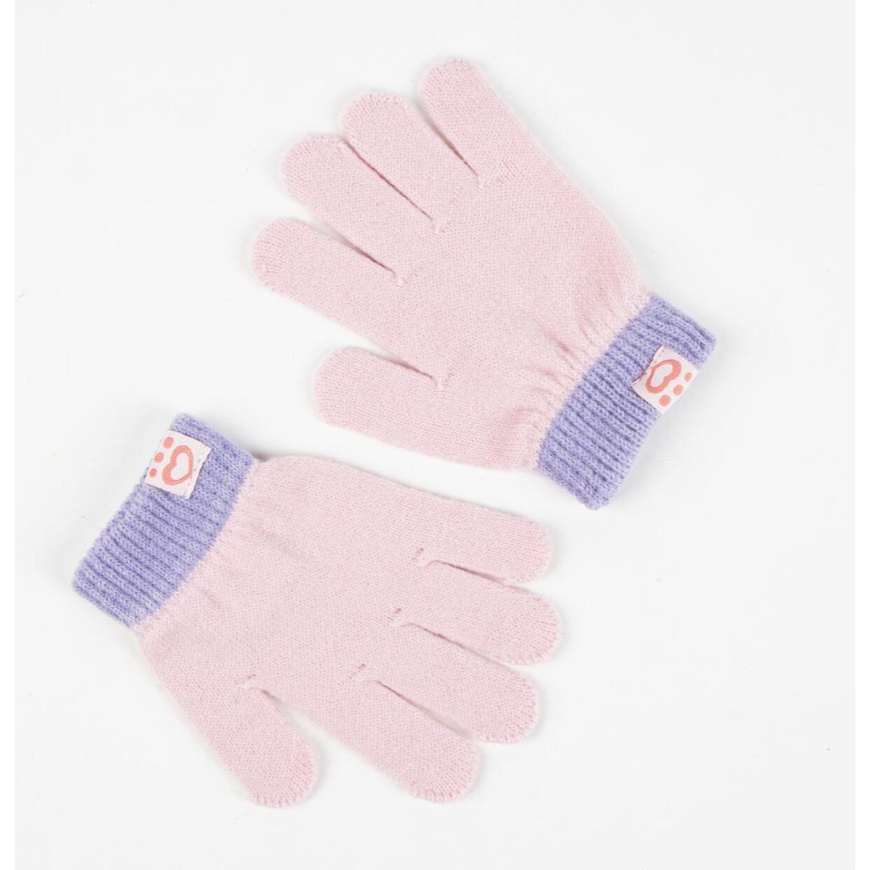 Set gorro y guantes infantil unisex "Gabby´s Dollhouse"