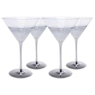 Verres à cocktail Night Sky set de 4 Kare Design