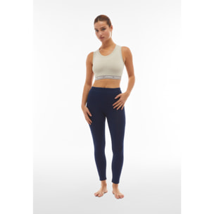 Leggings push up WR.UP® CORE vita regular in jersey denim