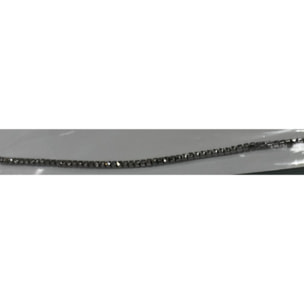 Pulsera Muhso acabado rodio