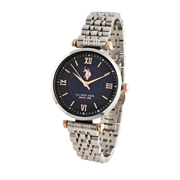 Orologio U.S. Polo Assn. In metallo e acciaio